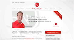 Desktop Screenshot of personaltrainer-agentur.com